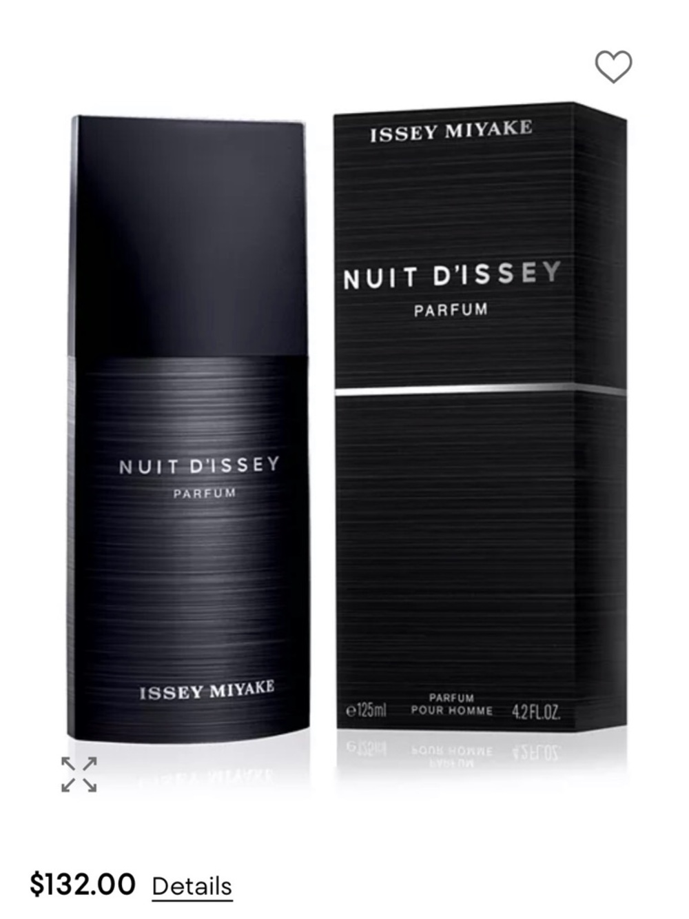 Issey Miyake Nuit D'Issey Eau de Toilette 125ml Black